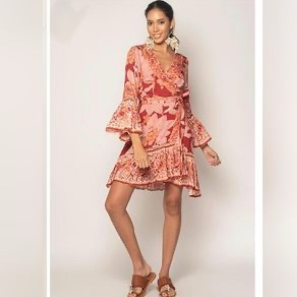 Z&L european wrap dress size S